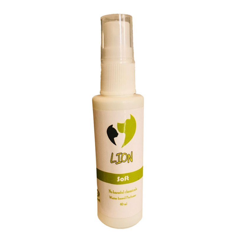 عطر سگ و گربه لیون مدل soft حجم 40 میلی لیتر