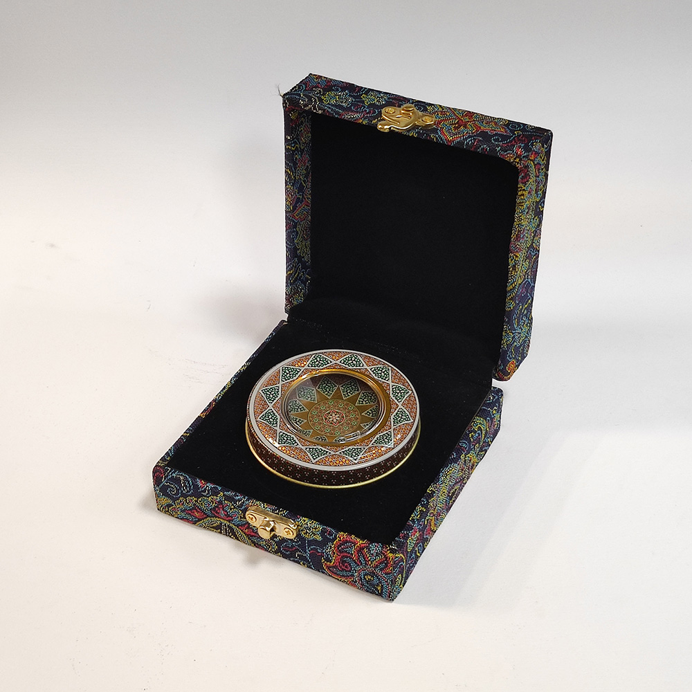 ظرف زعفران کادویی با حجم 3 میلی لیتر کد 2110