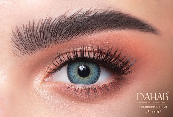 لنز lumirere blue1 دهب