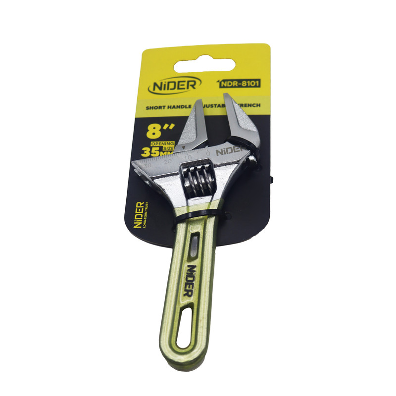 آچار فرانسه نیدر مدل YP-NDR-8101-35MM/14CM سایز 8 اینچ
