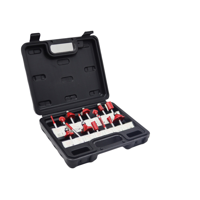 تیغه اور فرز پلاتینیوم مدل YP-SHANK6MM مجموعه 15 عددی