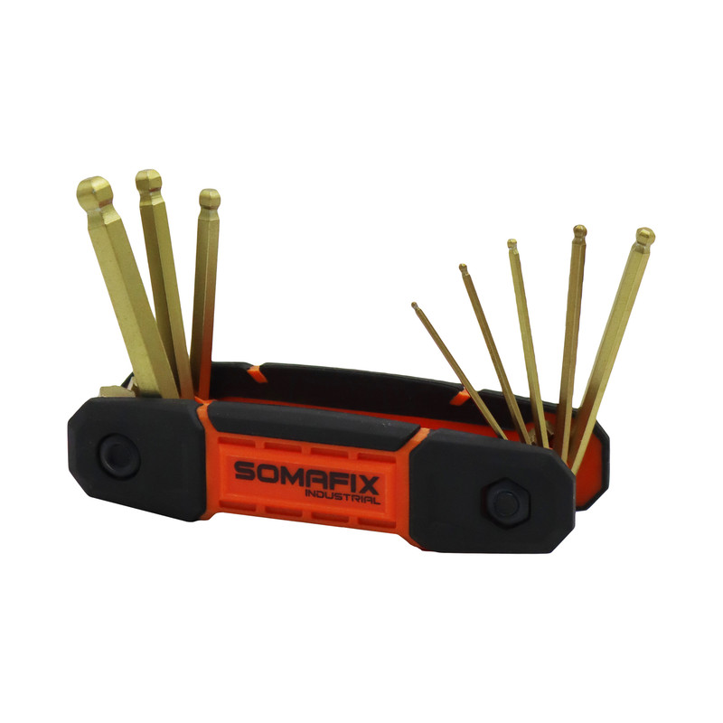آچار آلن سر گرد سومافیکس مدل YP-1.5-8-8PCS مجموعه 8 عددی  