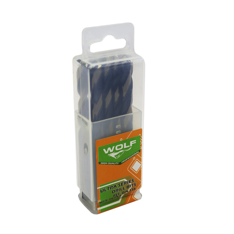 مته آهن ولف مدل اولترا کد YP-08MM سایز 8 میلی متر مجموعه 10 عددی 