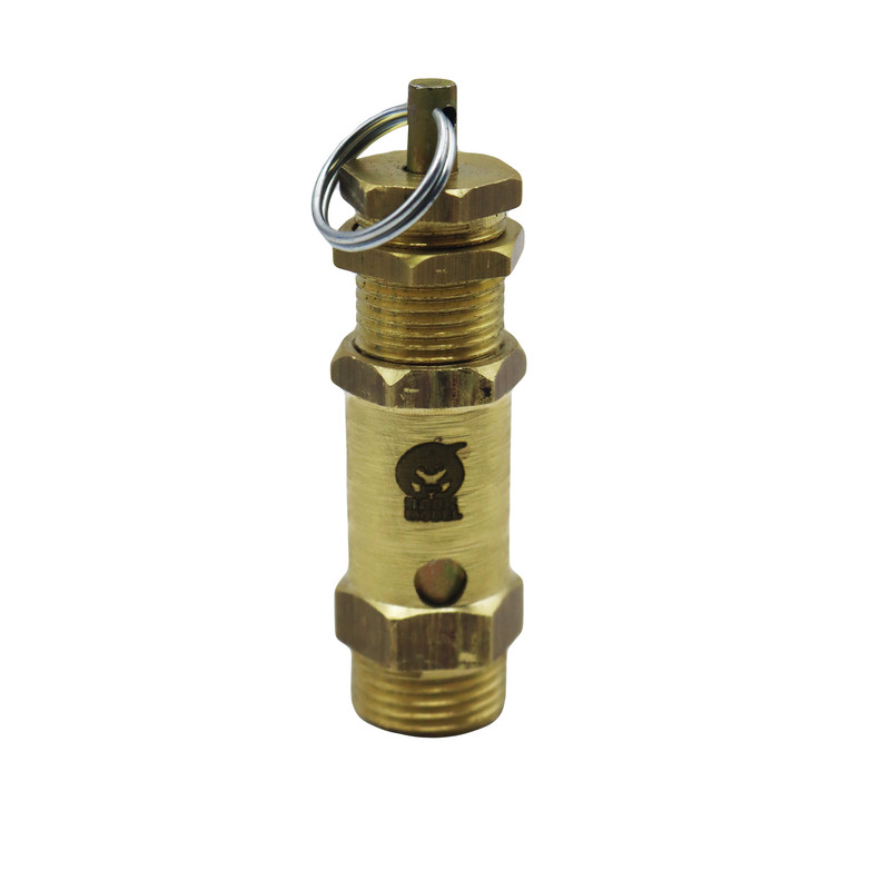سوپاپ اطمینان کمپرسور باد مدل آیس راک کد YPB-REZVEH-1.2INCH سایز 1/2 اینچ