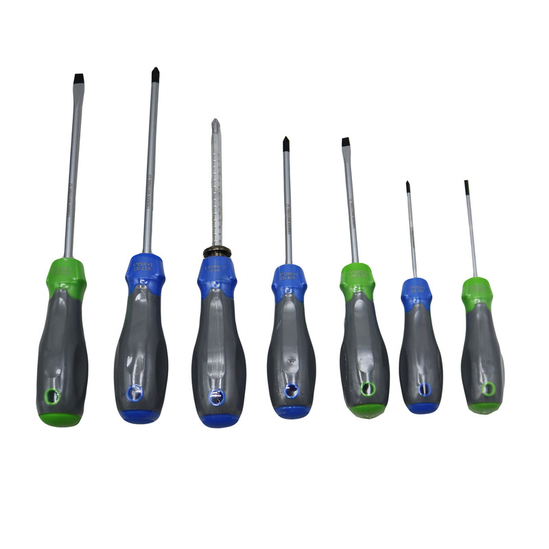 پیچ گوشتی چهارسو و دو سو کراسمن مدل YP-CR-130S2 مجموعه 7 عددی