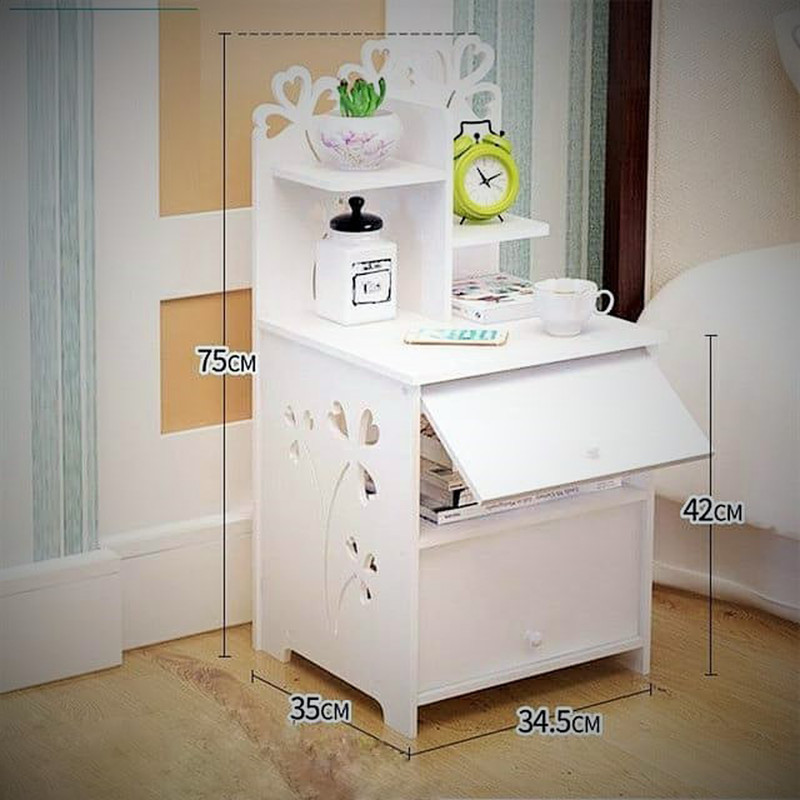 میز پاتختی خونه خاص طرح گل