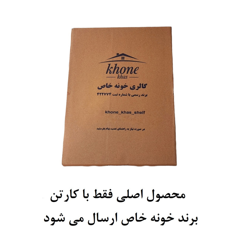 شلف دیواری خونه خاص مدل محافظ فیوز طرح گلبرگ