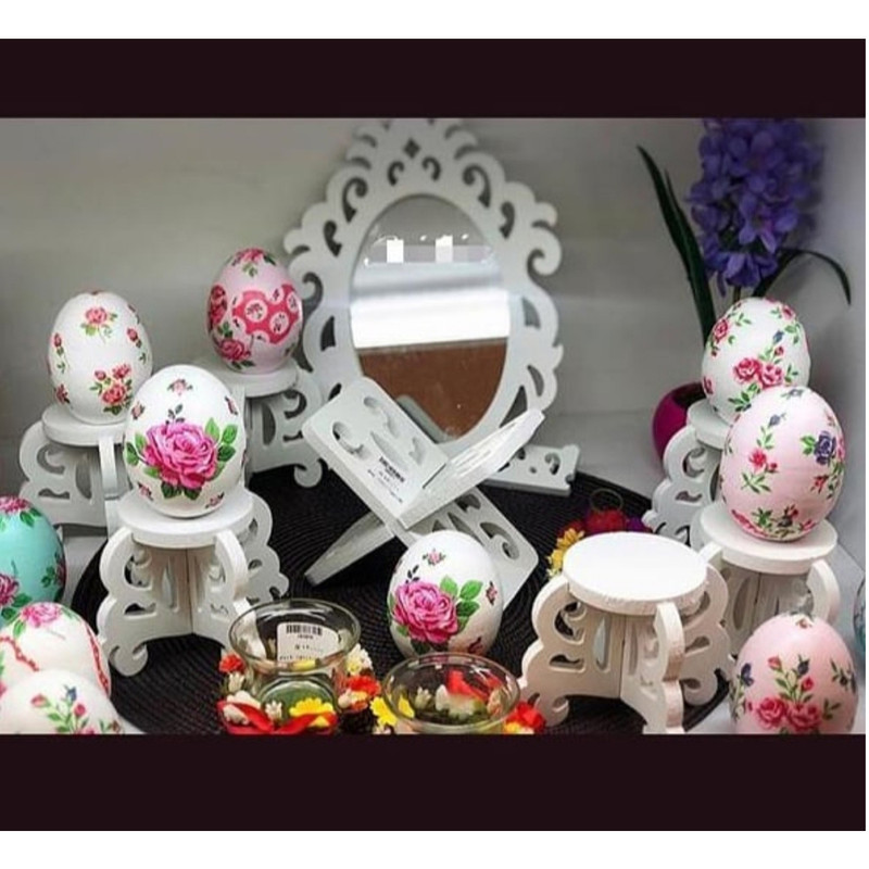 مجموعه هفت سین 8 پارچه خونه خاص طرح Flower