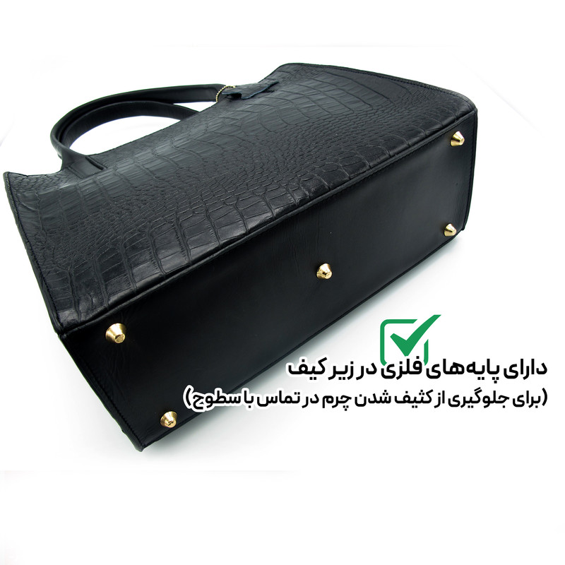 کیف دوشی زنانه مدل چرم طبیعی کد 129C
