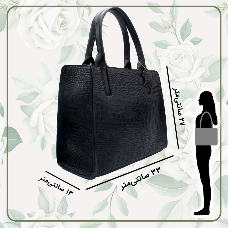 کیف دوشی زنانه مدل چرم طبیعی کد 129C