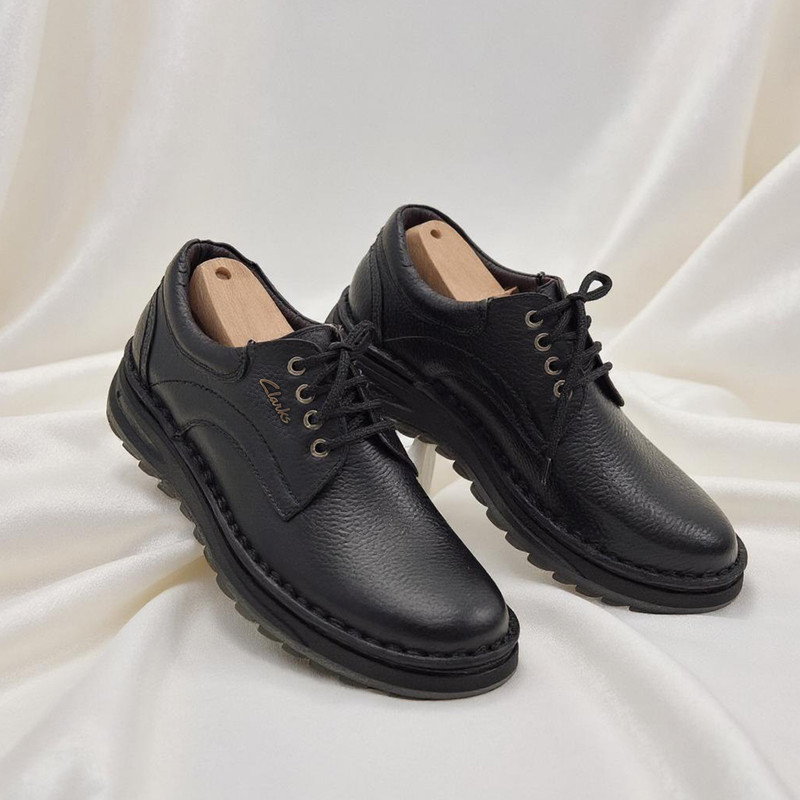 کفش روزمره مردانه کلارک مدل CHIC - BLK