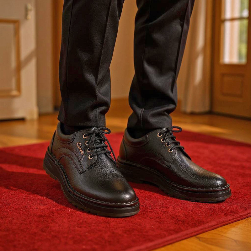 کفش روزمره مردانه کلارک مدل CHIC - BLK