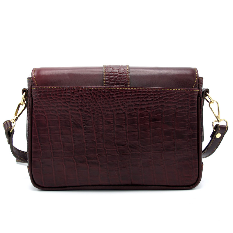 کیف دوشی زنانه مدل چرم طبیعی کد 112C