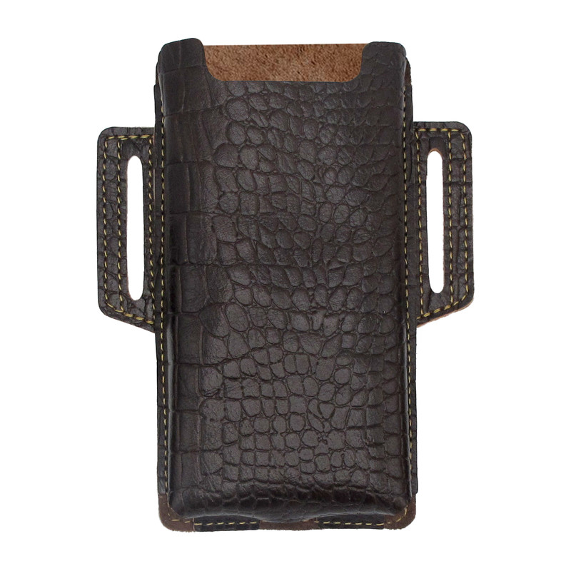 کیف کمری مدل چرم طبیعی کد FTH-M1C مناسب برای گوشی موبایل تا سایز 7 اینچ 