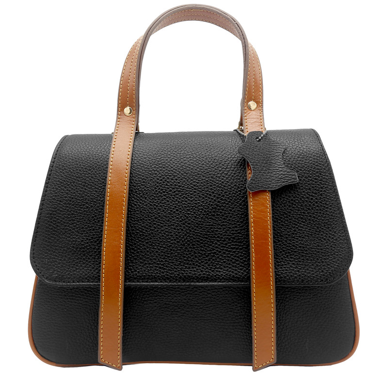 کیف دوشی زنانه مدل چرم طبیعی کد 146F