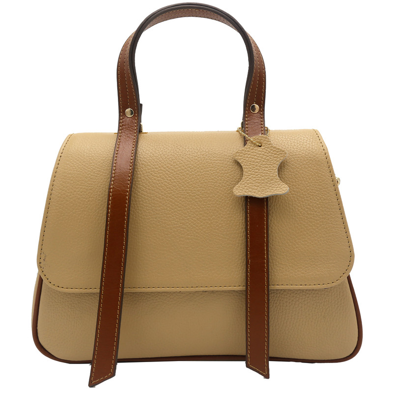 کیف دوشی زنانه مدل چرم طبیعی کد 146F