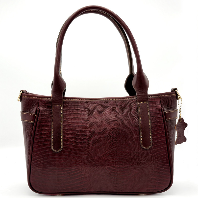 کیف دوشی زنانه مدل چرم طبیعی کد 145L