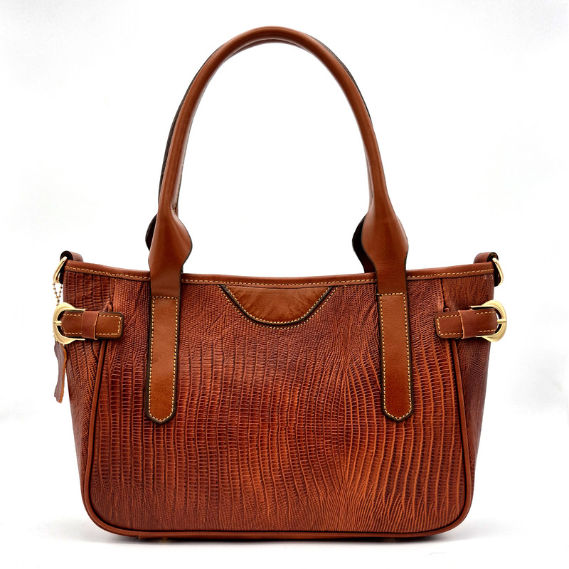 کیف دوشی زنانه مدل چرم طبیعی کد 145L