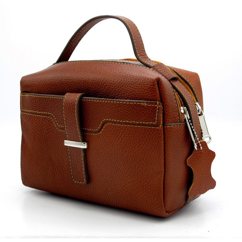 کیف دستی مردانه مدل چرم طبیعی کد 49F