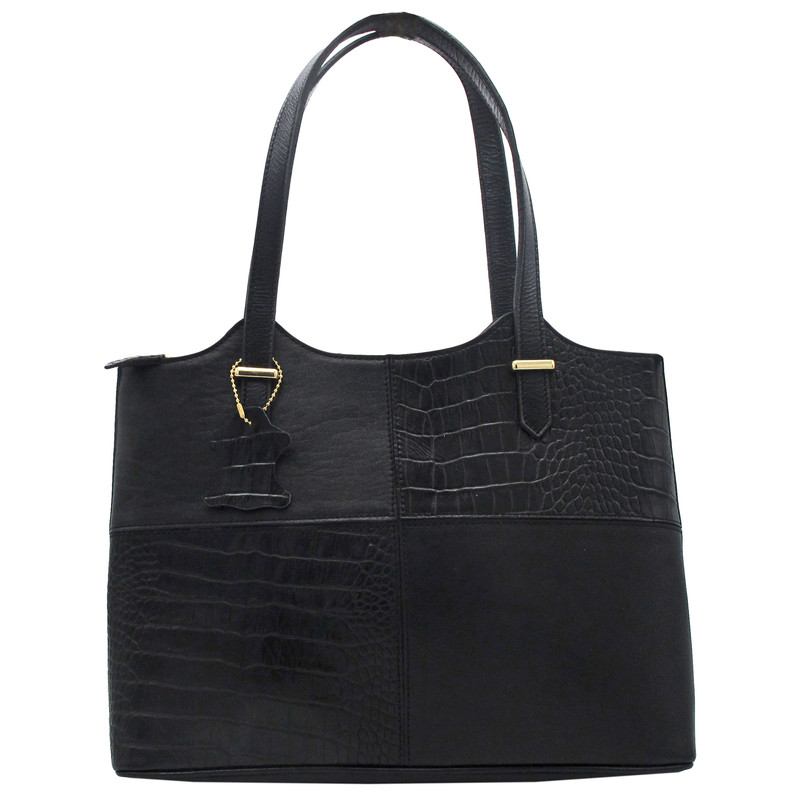 کیف دوشی زنانه مدل چرم طبیعی کد FTH121