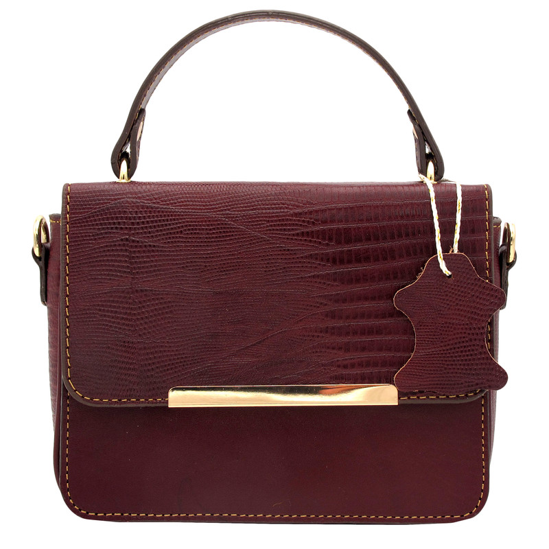 کیف دستی زنانه مدل چرم طبیعی کد FTH140-L