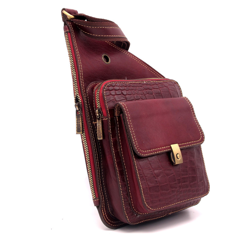 کیف کراس بادی مدل چرم طبیعی کد FTH118