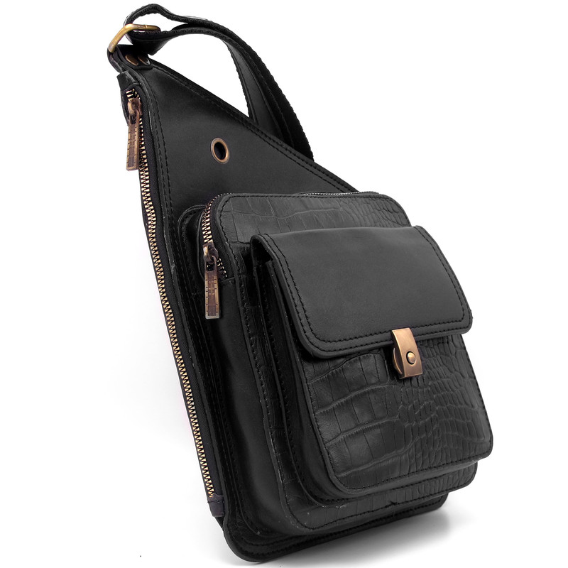 کیف کراس بادی مدل چرم طبیعی کد FTH118