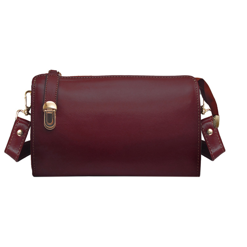 کیف دوشی زنانه مدل چرم طبیعی