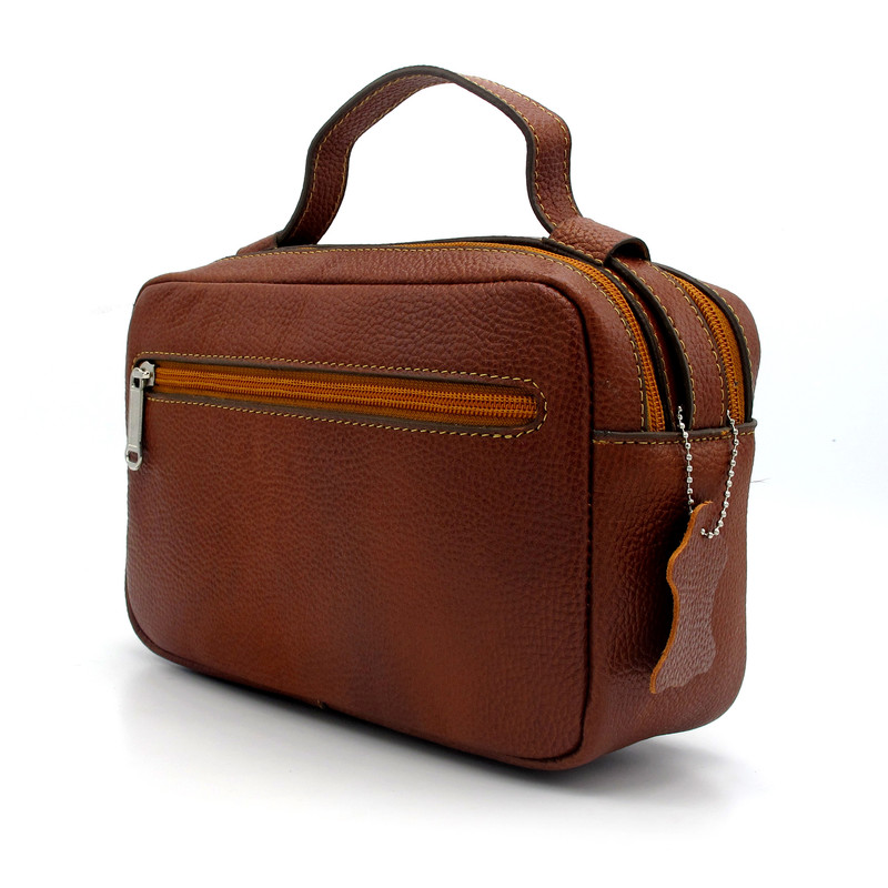 کیف دستی مردانه مدل چرم طبیعی کد FTH150F