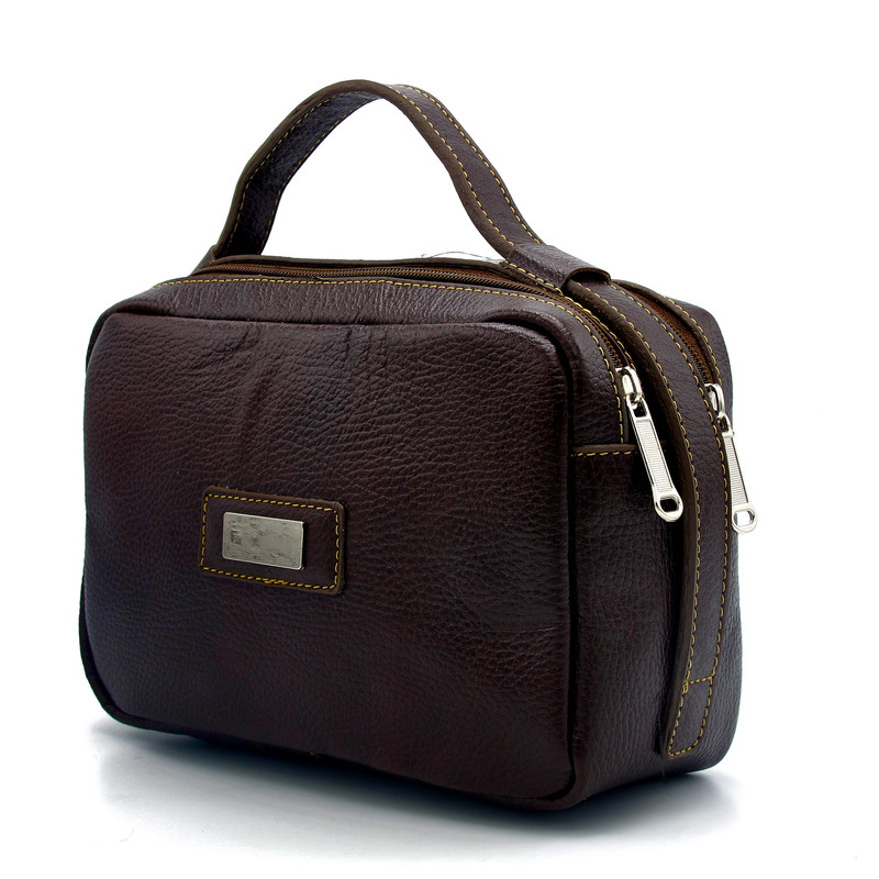 کیف دستی مردانه مدل چرم طبیعی کد FTH150F