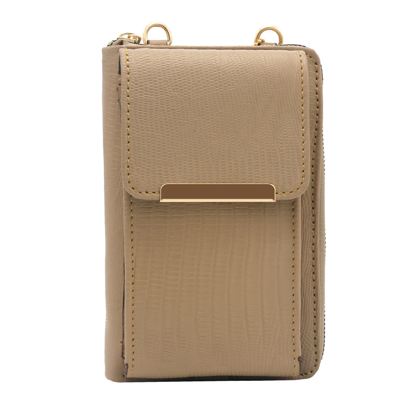 کیف پاسپورتی زنانه مدل چرم طبیعی کد FTH117L