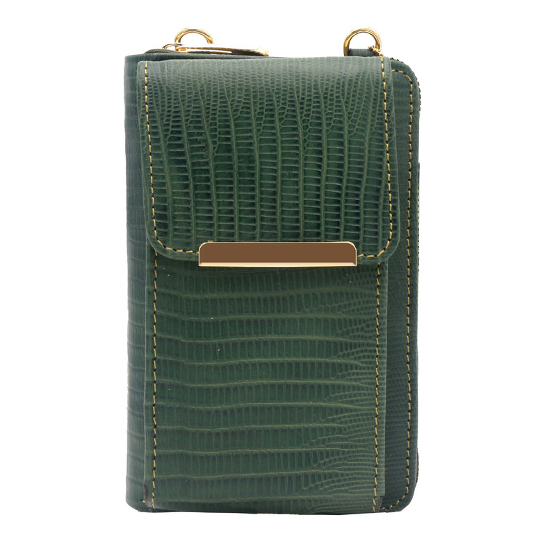 کیف پاسپورتی زنانه مدل چرم طبیعی کد FTH117L