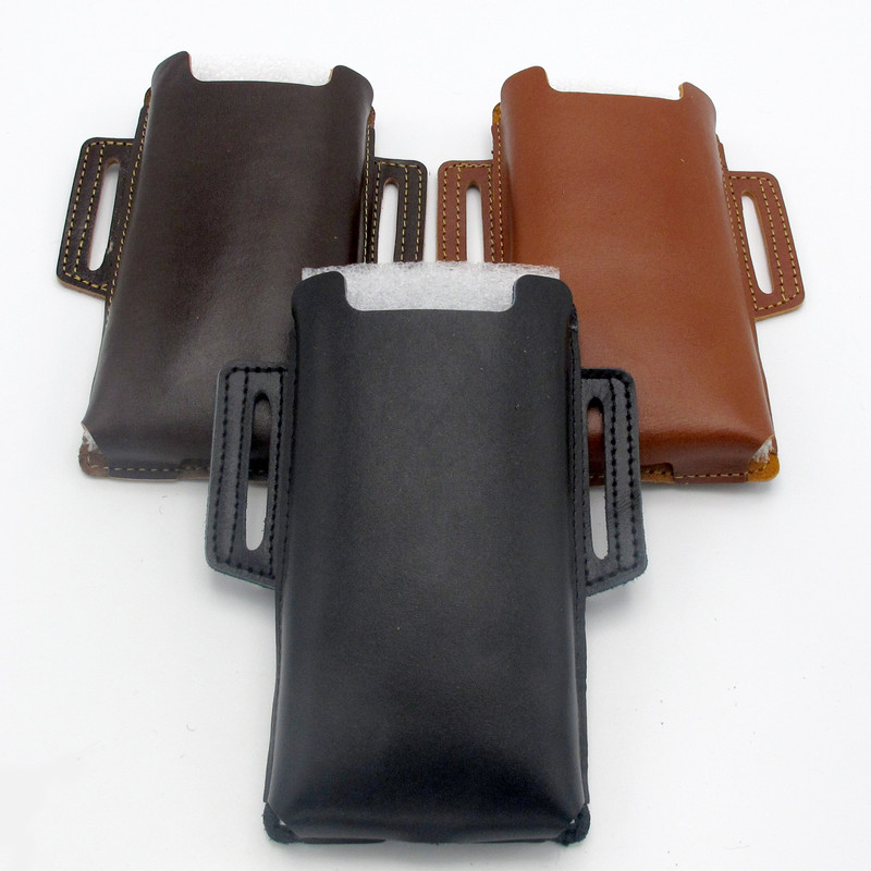 کیف مدل کمری چرم طبیعی کد FTH-M1S مناسب برای گوشی موبایل تا سایز 7 اینچ