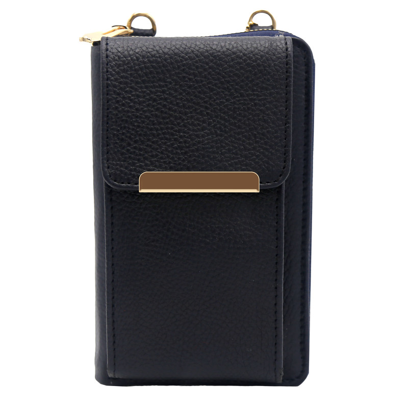 کیف دوشی زنانه مدل چرم طبیعی کد 117F