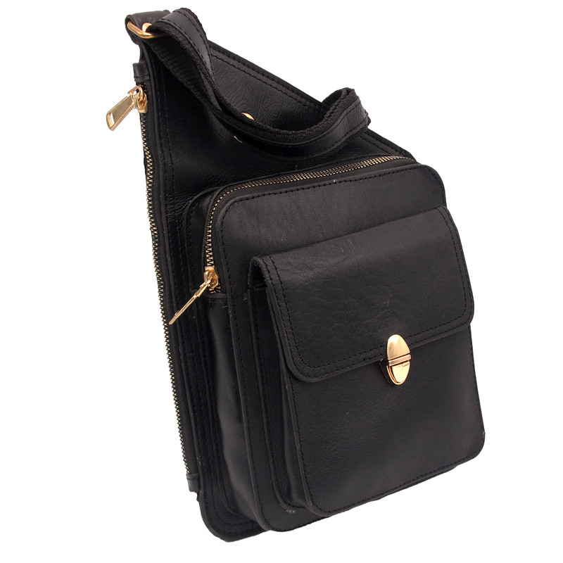 کیف کراس بادی مدل چرم طبیعی کد FTH118