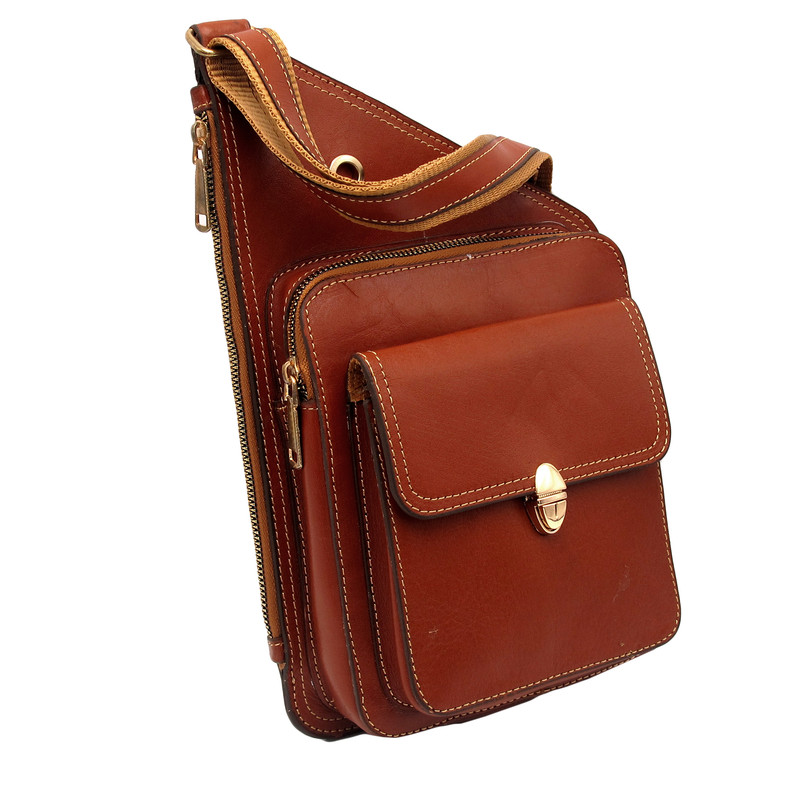 کیف کراس بادی مدل چرم طبیعی کد FTH118