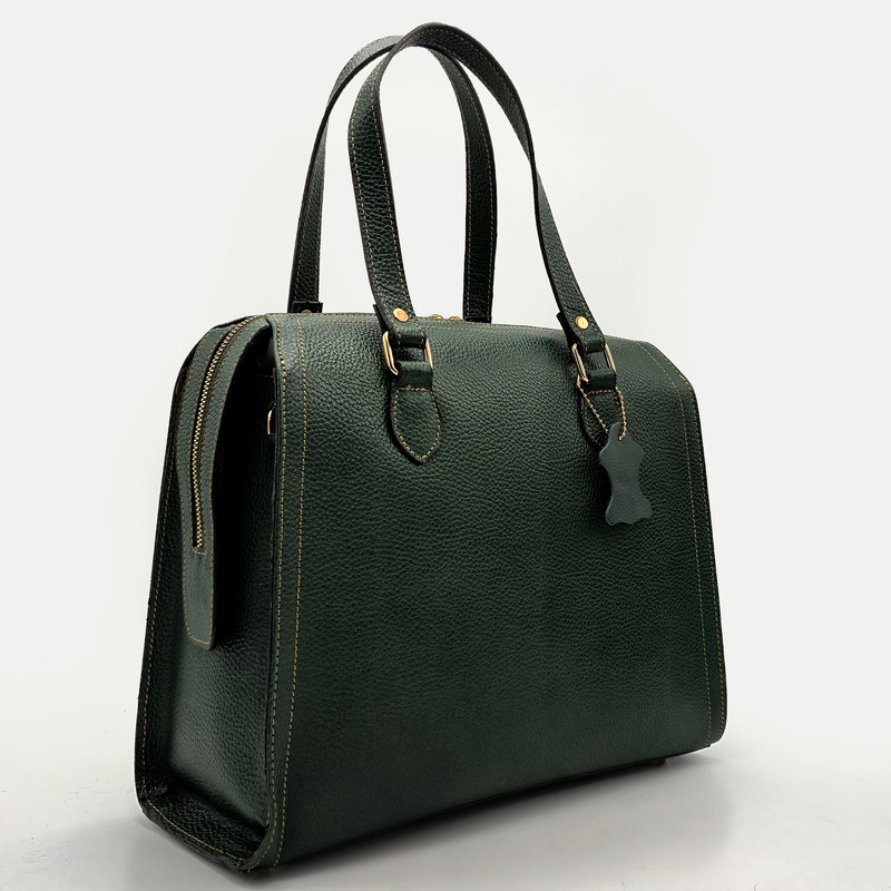 کیف دوشی زنانه مدل چرم طبیعی کد FTH147F