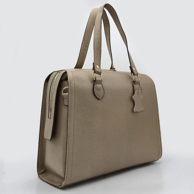 کیف دوشی زنانه مدل چرم طبیعی کد FTH147F