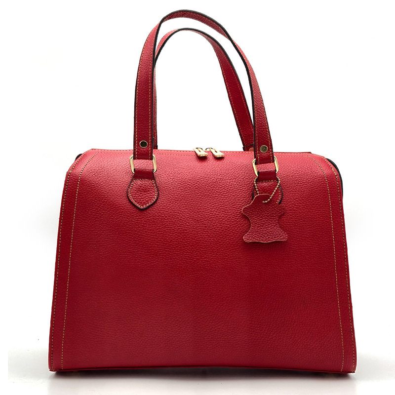 کیف دوشی زنانه مدل چرم طبیعی کد FTH147F