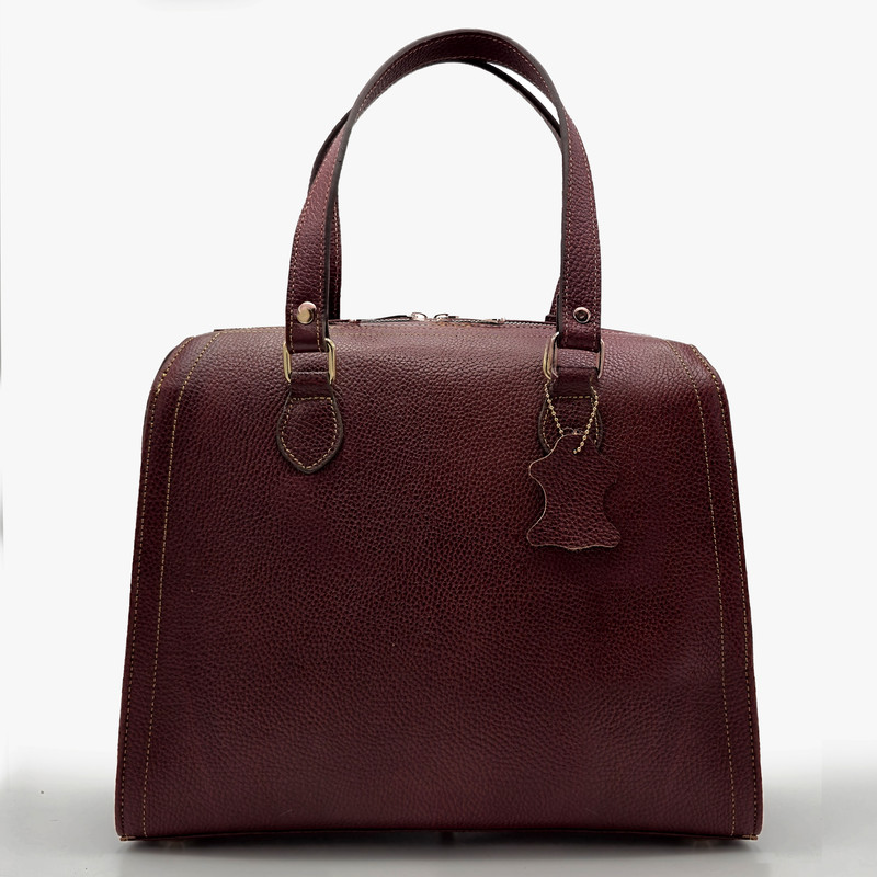 کیف دوشی زنانه مدل چرم طبیعی کد FTH147F