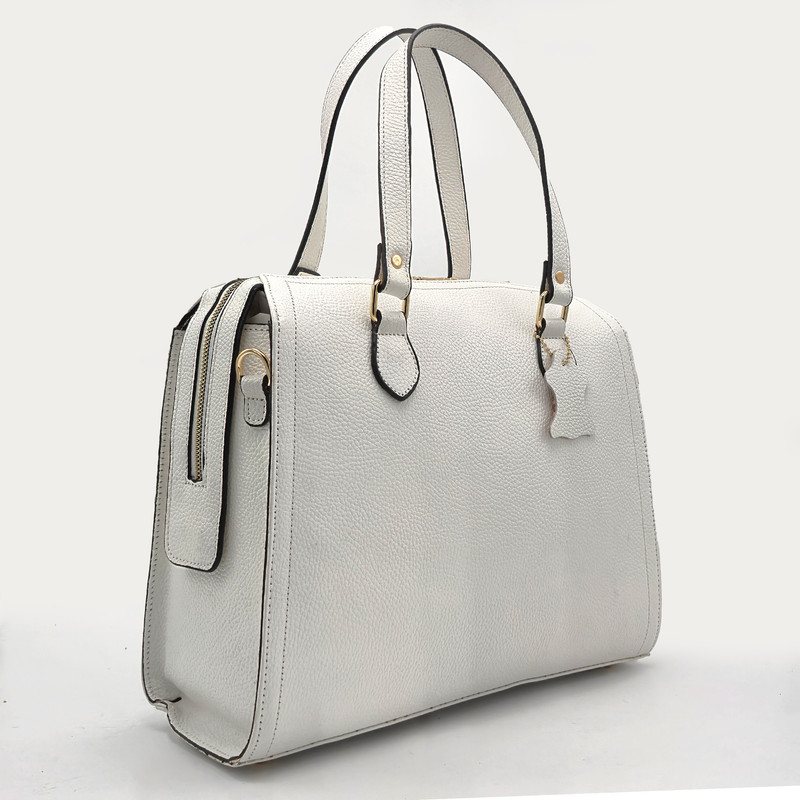 کیف دوشی زنانه مدل چرم طبیعی کد FTH147F