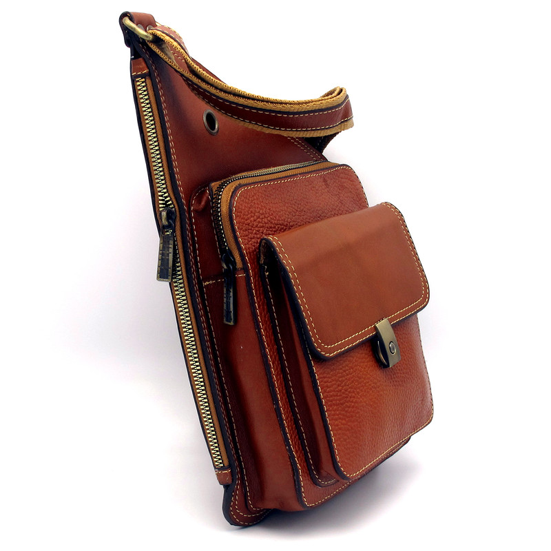 کیف کراس بادی مدل چرم طبیعی کد FTH118