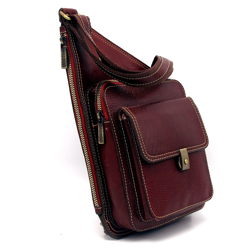 کیف کراس بادی مدل چرم طبیعی کد FTH118