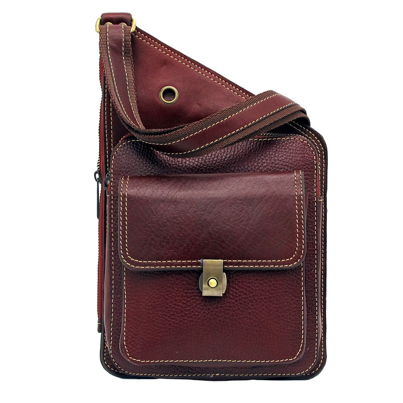 کیف کراس بادی مدل چرم طبیعی کد FTH118