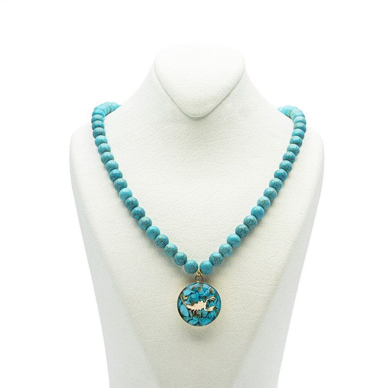 گردنبند زنانه آلتین هنر مدل ماه آبان