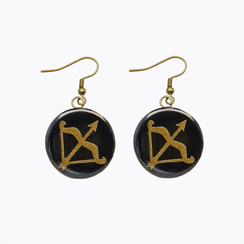 گوشواره زنانه آلتین هنر بزازیان مدل ماه آذر