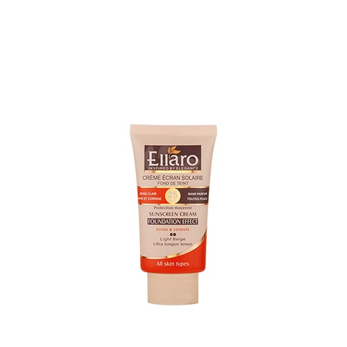 ضدآفتاب کرم پودری انواع پوست بژ روشن spf25 الارو