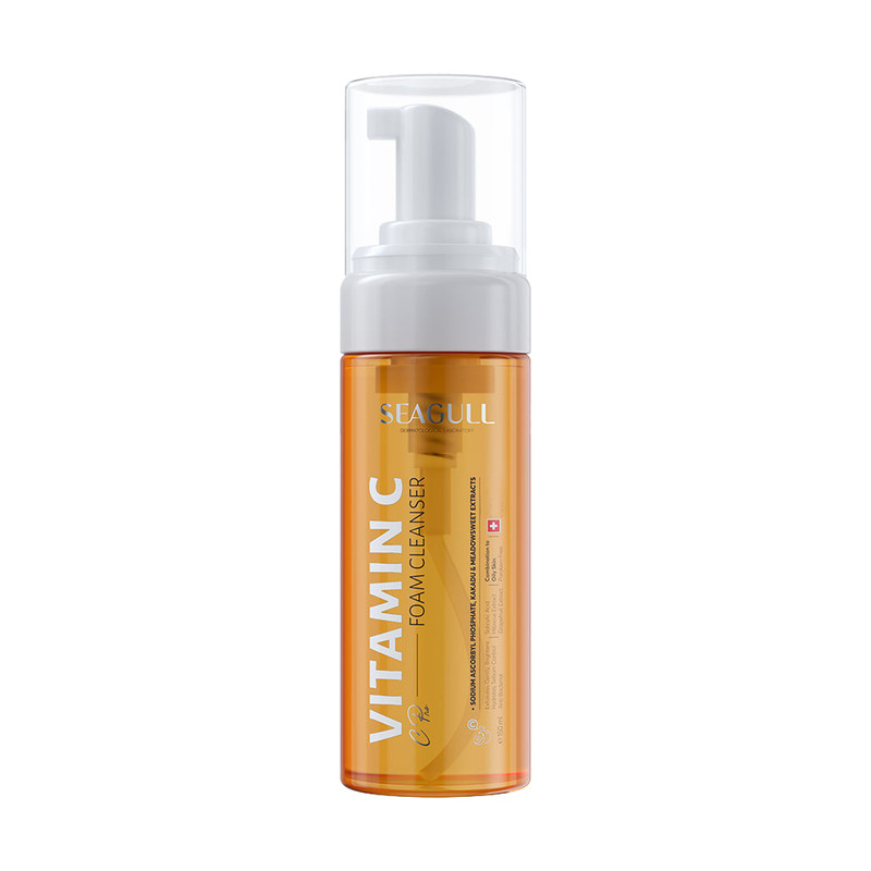 فوم حاوی ویتامین C سی گل