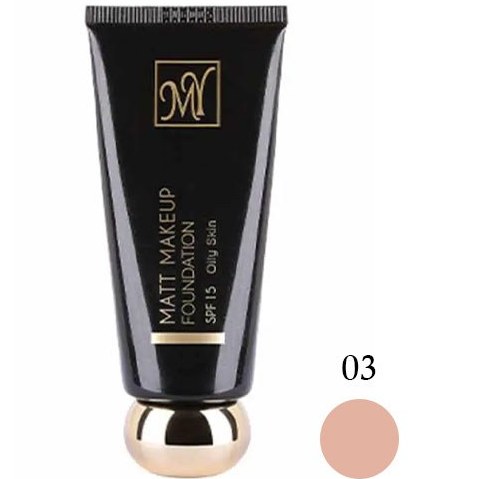 کرم پودر مات تیوپی mf03 مای