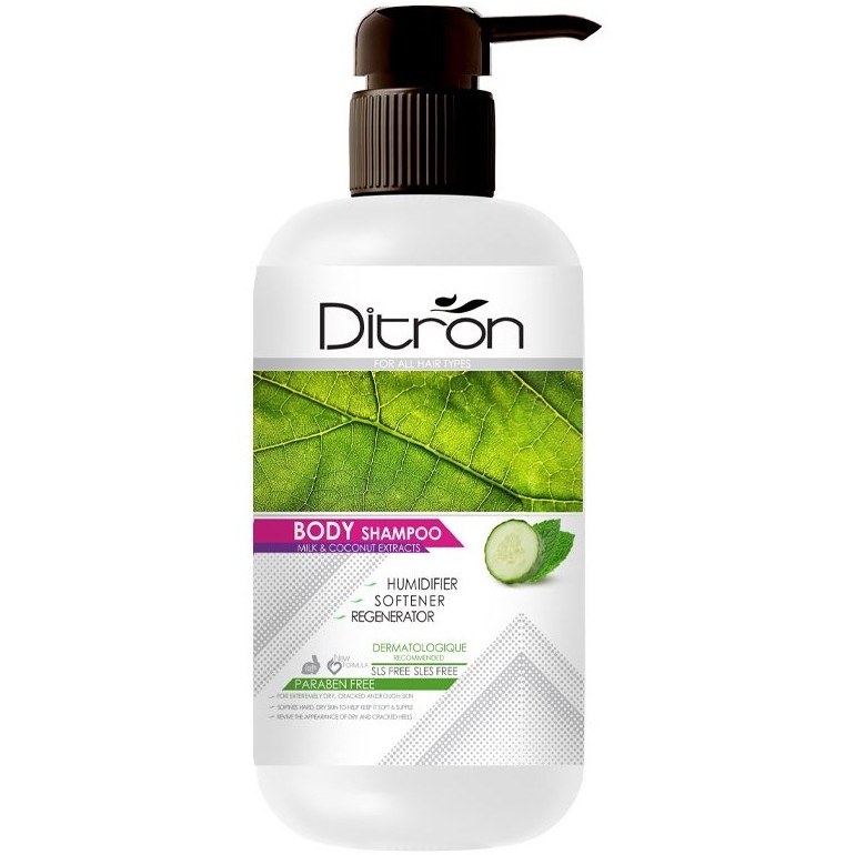 شامپو ژل بدن دیترون